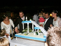 the cake